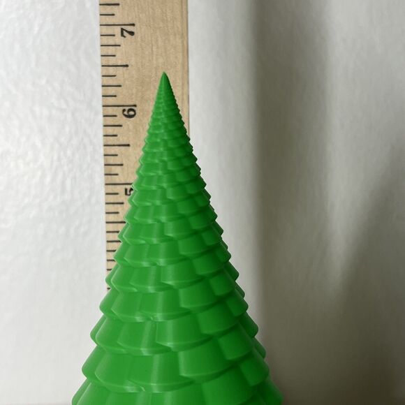 Lighted Green Christmas Tree Decor Night Light Decorative Holiday Xmas UBS - Picture 8 of 9